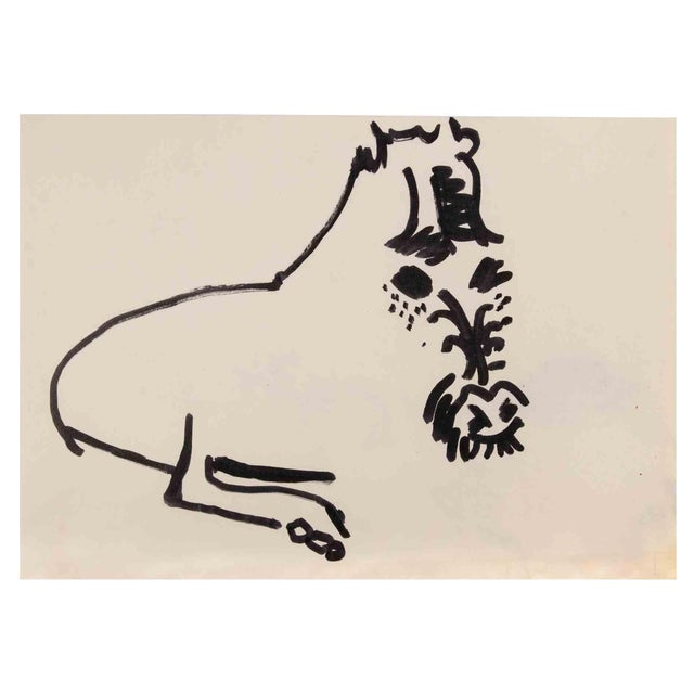 Reynold Arnould, Animal, Drawing, 1970 For Sale