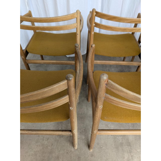Mid-Century Armchairs from Stol Kamnik, Yugoslav, 1970s, Set of 6 For Sale - Image 9 of 18