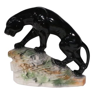 1950s Mid Century Modern Panther Tv Lamp by Lane & Co. For Sale