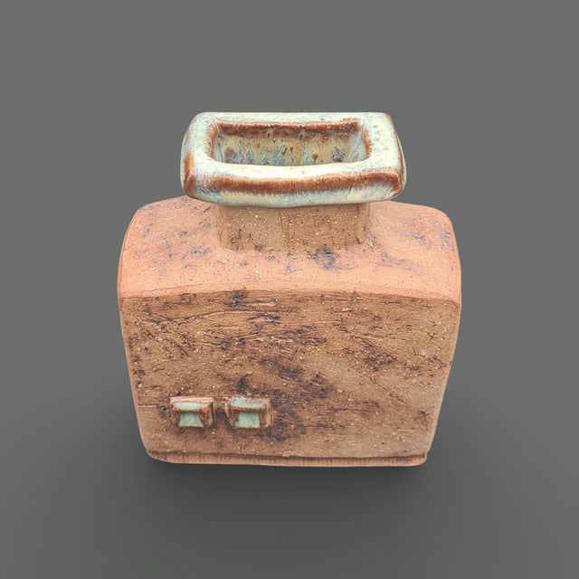 1970s Curt Magnus Addin Ceramic Vase by Glumslöv, Sweden, 1970s For Sale - Image 5 of 18