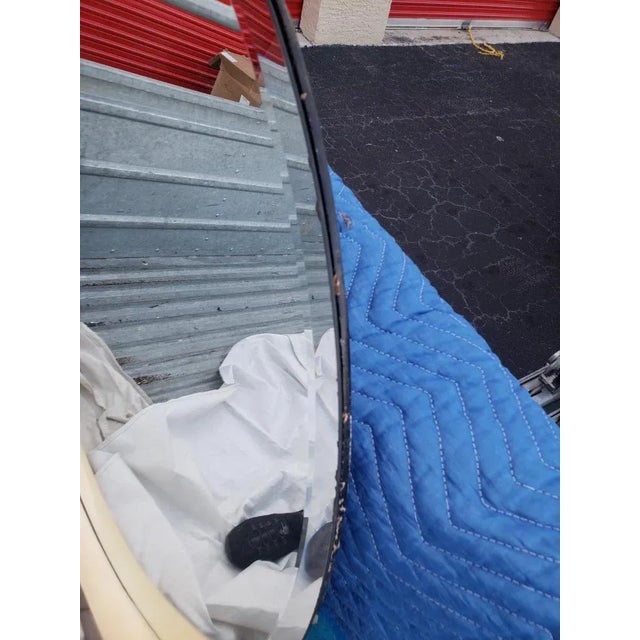 1980s 1980s Vintage Jay Spectre Postmodern Wall Mirror With Console Shelf For Sale - Image 5 of 8