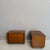 Mid-Century Italian Walnut Bedside Tables with Drawers, 1960s, Set of 2 For Sale - Image 4 of 11