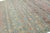 Modern Khotan Style Wool Rug Terracotta, Sage Green & Soft Blue Transitional For Sale - Image 4 of 12