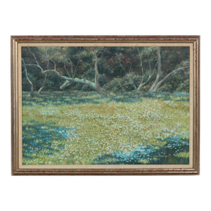 Oil on Canvas Landscape by Dan Fredericks, the Savage Lawn