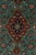 Traditional Rug & Kilim’s Kashan Style Runner Rug in Red and Blue With Geometric Patterns For Sale - Image 3 of 7
