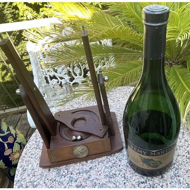 Vintage Champagne Cognac Display Bottle with Mahogany by Rémy Martin For Sale - Image 16 of 18