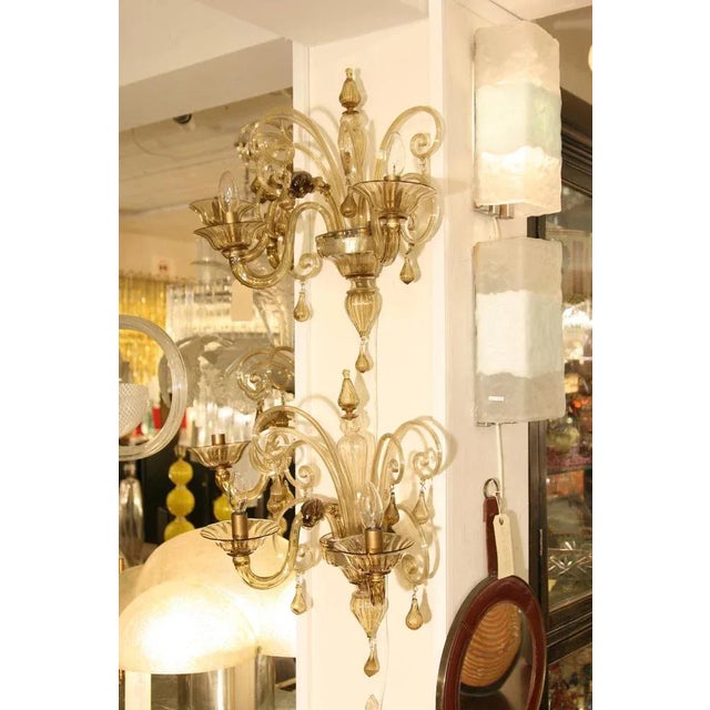 Venetian Sconces, 1940s, Set of 4 For Sale - Image 4 of 9