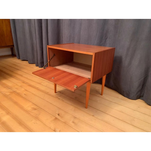 Nightstand from VEB Möbelfabrik, Germany, 1960s For Sale - Image 9 of 12