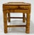 Vintage Scorched Bamboo Plant Stand or Riser For Sale In Kansas City - Image 6 of 8
