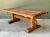 Vintage Rustic Wood Dining Table For Sale - Image 10 of 12