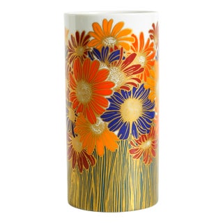 Vintage Porcelain Vase by Rosamonde Nairac for Rosenthal Studio-Linie, 1980s For Sale