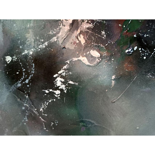 Ovidiu Kloska, Imperfect Oneiric Vase with Night Flowers, Acrylic on Canvas For Sale - Image 9 of 10