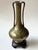 Metal Antique Japanese Studio Bronze Art Nouveau Vase Meiji Period For Sale - Image 7 of 9