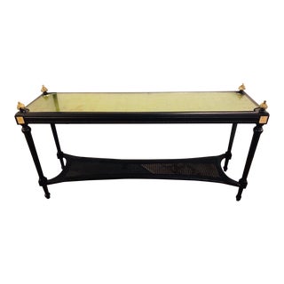 Louis XVI Jansen Style Console Table For Sale