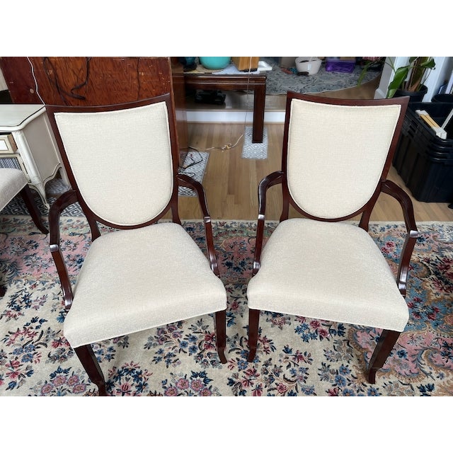 Set of (8) Kindel Modern Dining Chairs For Sale - Image 11 of 13