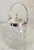 Antique George V Cut Glass Biscuit Barrel with Sterling Silver Mount, 1919 For Sale - Image 4 of 18