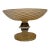Barovier and Torso Murano Gold Flecked Footed Dish For Sale