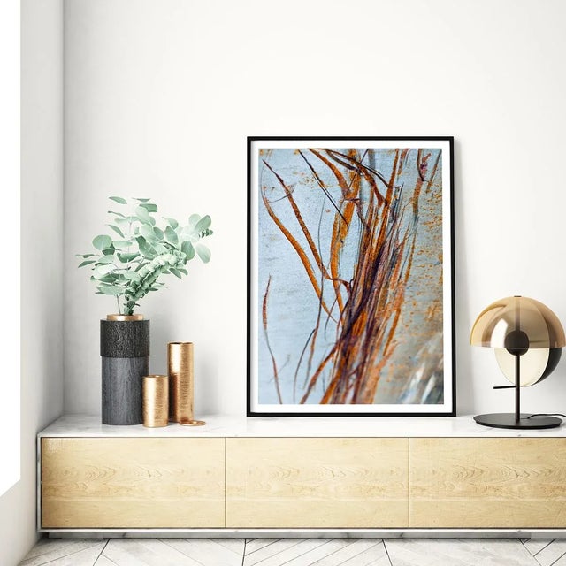 'Rust Ribbons' 24 X 36" Industrial Art Print, Large Abstract Fine Art Photography Print For Sale In Boston - Image 6 of 8