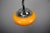 Guzzini Space Age Pendant Lamp in Orange from Guzzini, Italy, 1970s For Sale - Image 4 of 11