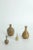 Brown Small Mid-Century Scandinavian Modern Collectible Brown Stoneware Vases by Gunnar Borg for Höganäs Ceramics, 1960s, Set of 4 For Sale - Image 8 of 8