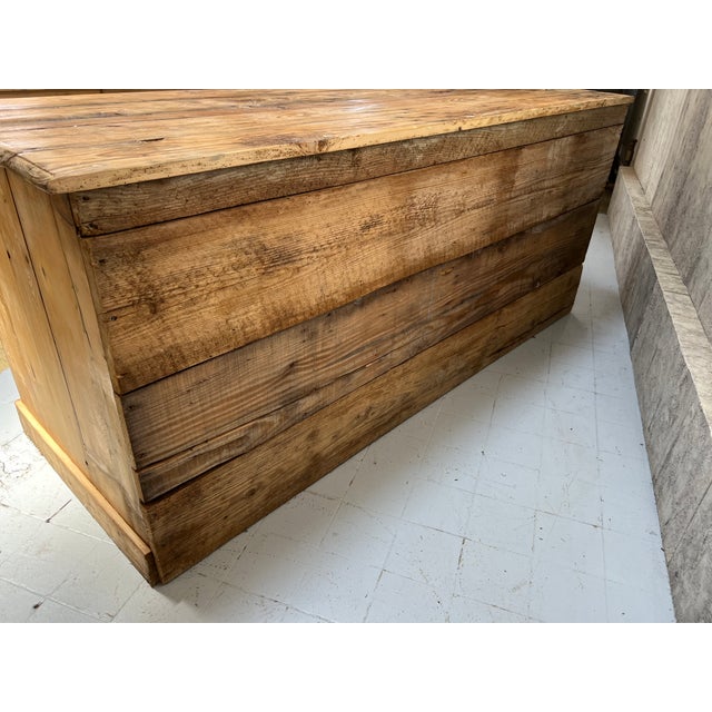 Rustic Haberdashery Shop Counter, 1890s For Sale - Image 13 of 14