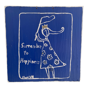 "Surrender to Happiness" Wall Art