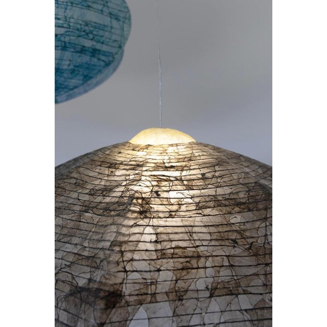 Holm Pendant Lamp in Bio Material with Natural Dyes by Thibault Philip For Sale - Image 6 of 9