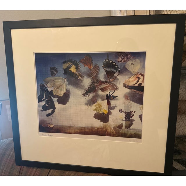 Large framed limited edition photograph by Dutch artist Dorrit Dokter titled “Wipe Out.” This work is hand-signed and...