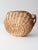 Vintage Willow Gathering Basket For Sale - Image 10 of 12