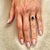 Natural Sapphire Diamond Ring 6.5 14k W Gold 2.35 TCW Certified For Sale - Image 4 of 13