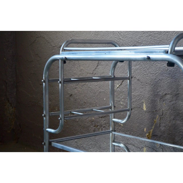 Refined, classy, elegant, precious\. Words fail us to describe this superb Art Deco sideboard. All in chromed tube, this...