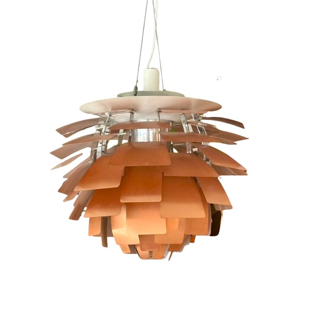 Metal PH Artichoke Hanging Lamp by Poul Henningsen for Louis Poulsen, 1970 For Sale - Image 7 of 7