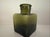 Traditional Antique Olive Green Square Inkwell For Sale - Image 3 of 4
