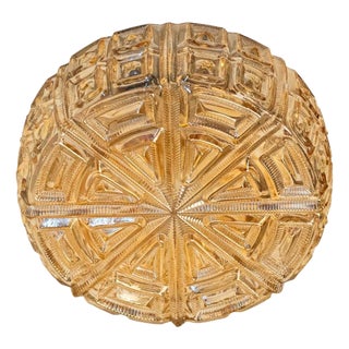 Vintage Round Glass Wall Light in the style of Tynell, 1960 For Sale