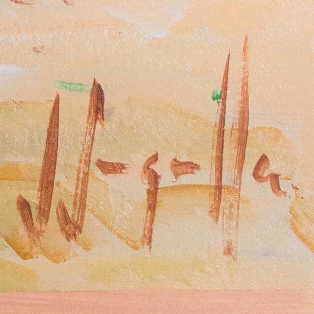 Joan Sarquella Oliveras, Costa Brava Beach Scenes, 1970s, Oil on Board Paintings, Set of 2 For Sale - Image 13 of 14