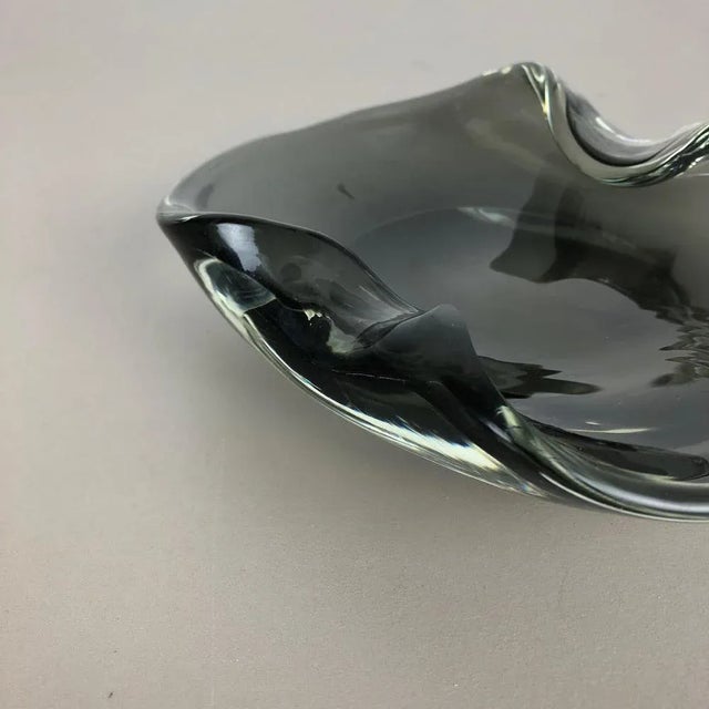 Murano Glass Shell Bowl by Antonio Da Ros for Cenedese, Italy, 1960s For Sale - Image 6 of 18