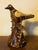 Antique Staffordshire or Halifax slipware bird whistle. Wonderful folk art quality. You can make a bird's coo by blowing...