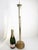 Large Brass and Rattan Candleholder in the style of Gae Aulenti, France, 1970s For Sale - Image 3 of 12