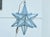 Transparent Mid 20th Century French Mid Century Modern Star Metal and Glass Light Fixture with Single Bulb For Sale - Image 8 of 12