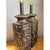 Vintage Abstract Carved Ceramic Lamps - A Pair For Sale - Image 10 of 13
