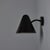 Jacques Biny Mid-Century Modern 'ZuZu' Black Painted Brass Wall Sconce in the Style of Jacques Biny For Sale - Image 4 of 18
