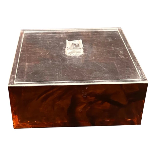 Vintage Italian Decorative Box 1970s For Sale