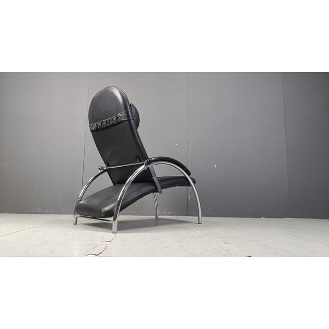 Vintage Relax Chair by Ingmar Relling for Vestlandske, 1980s For Sale - Image 9 of 11