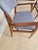 Wood Pair of Authentic Danish Modern Teak Armchairs Made in Denmark, Circa 1960s For Sale - Image 7 of 9