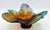Blue Vintage Palm Tree Bowl in Glass Paste by Emilio Robba for Daum, 2000s For Sale - Image 8 of 8