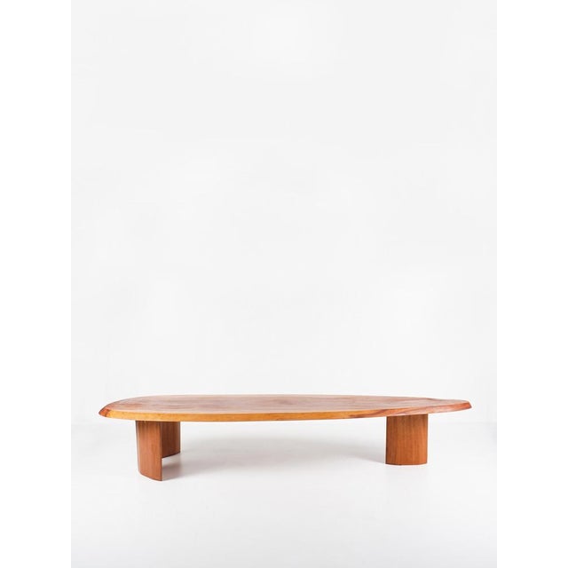 1960s French Wooden Coffee Table, 1960s For Sale - Image 5 of 9
