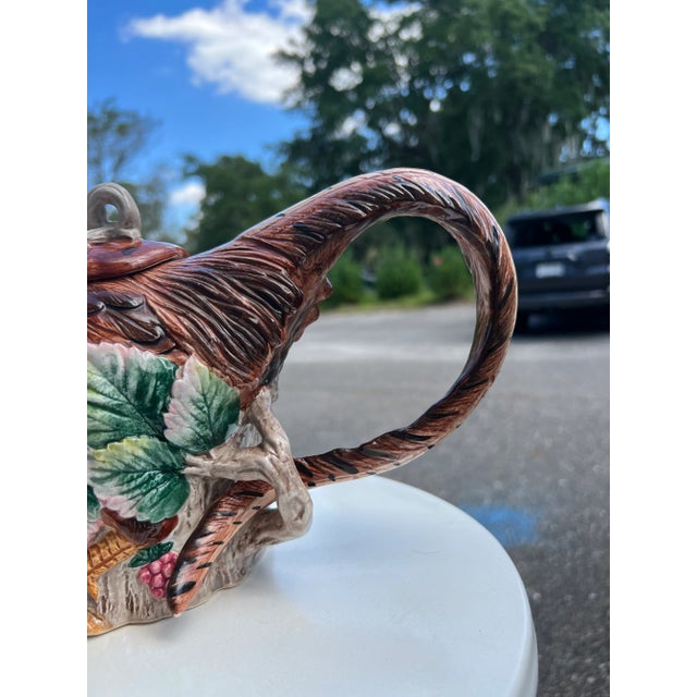 ***Fall Trend*** French Faience Feast + Fall Harvest Dinner Party This is a Fitz and Floyd 28 oz teapot in the shape of a...