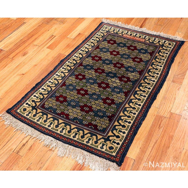 Traditional Nazmiyal Collection Vintage Israeli Bezalel Rug For Sale - Image 3 of 11