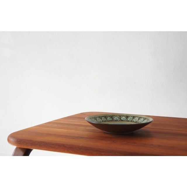 Ceramic Wall Plate from Eva Kumpmann, 1960s For Sale - Image 4 of 5