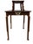 French Art Nouveau Two-Tier Walnut Tea Table With Hand-Carved Floral Decoration, Circa 1890 For Sale - Image 9 of 12